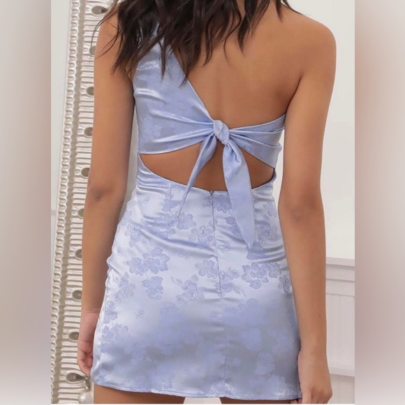 Lucy in the Sky One Shoulder Mini Dress - Picture 4 of 6